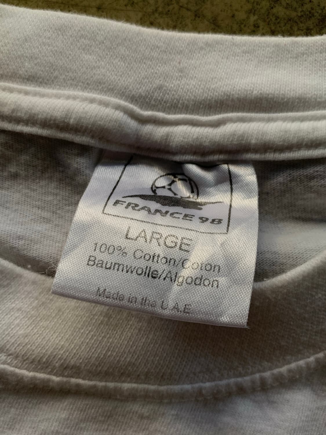 1998 프랑스 월드컵 프로모션 티셔츠 듀라셀 풋볼 버니 상품이미지3