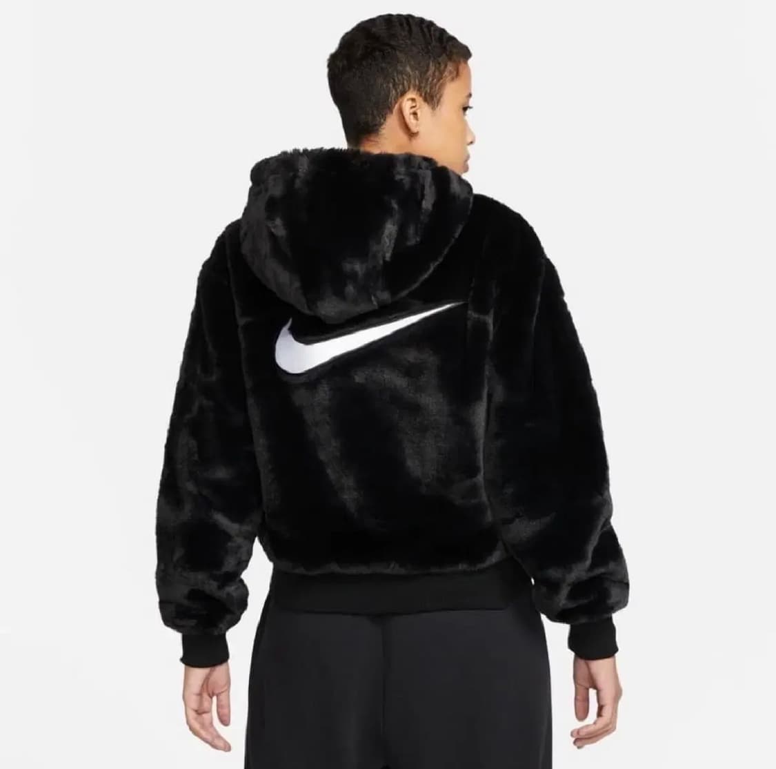 나이키 우먼 에센셜 퍼 자켓 블랙 m 상품이미지1