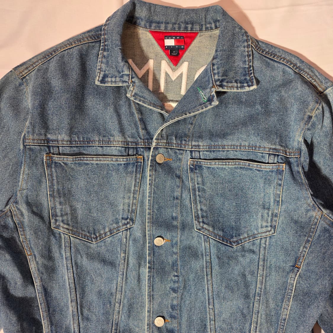 [M]타미 키스 청자켓 TOMMY x KITH 데님 자켓 상품이미지4