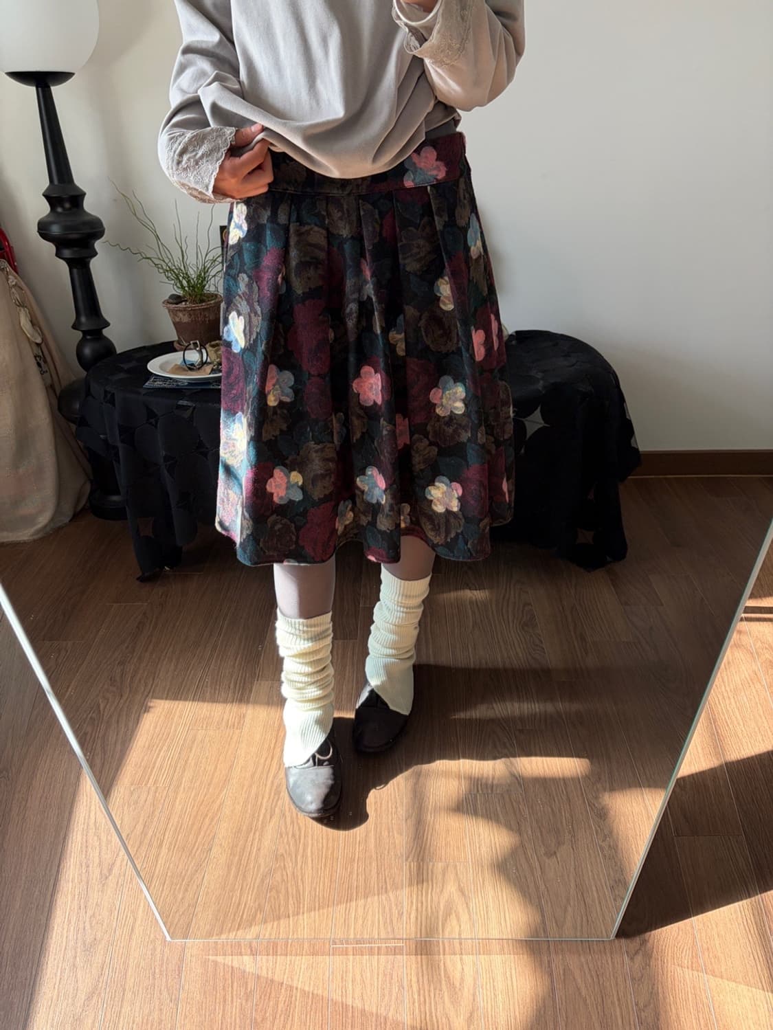 flower patterned skirt 상품이미지5