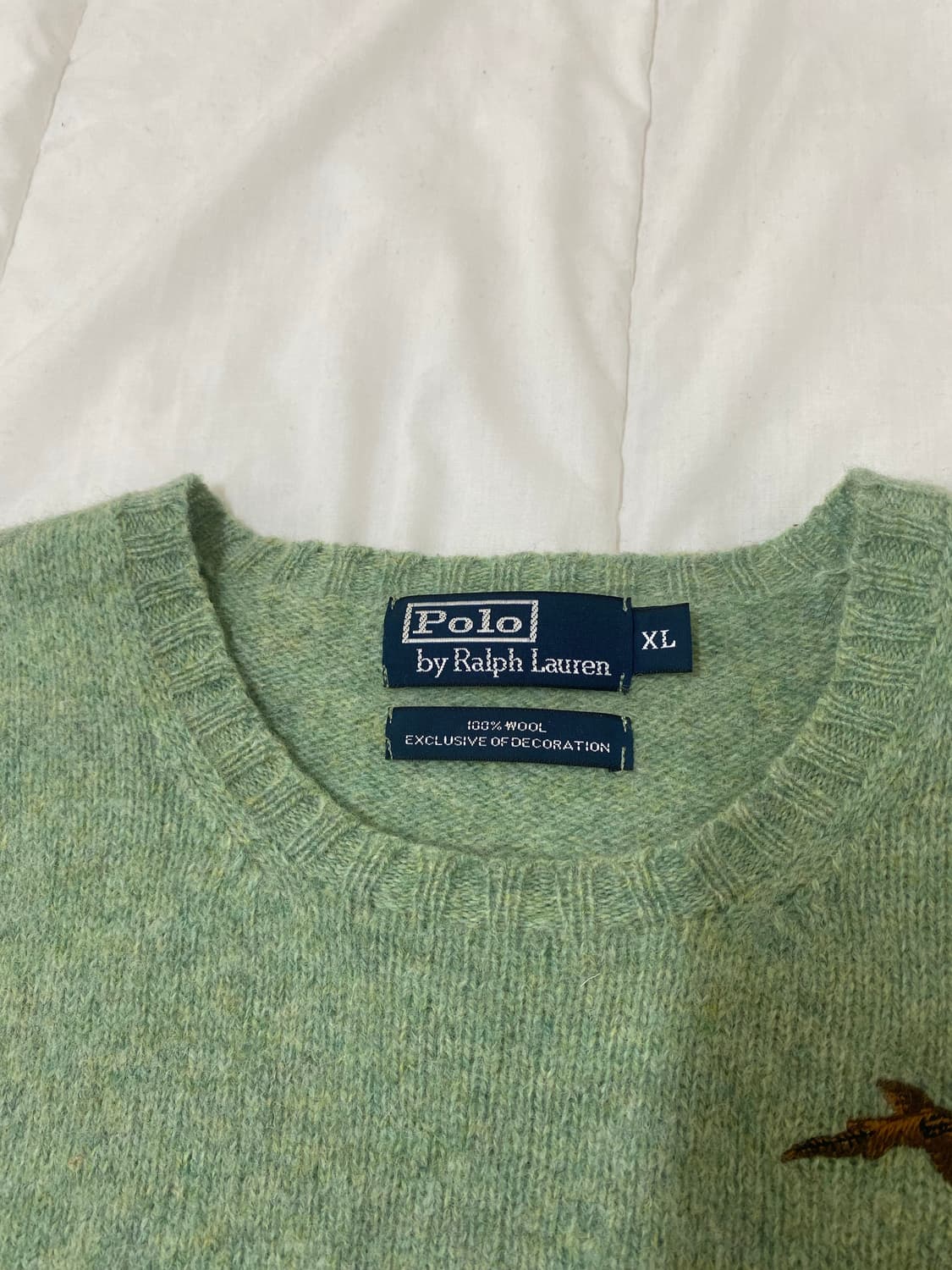 폴로 니트 청둥오리  M 상품이미지2