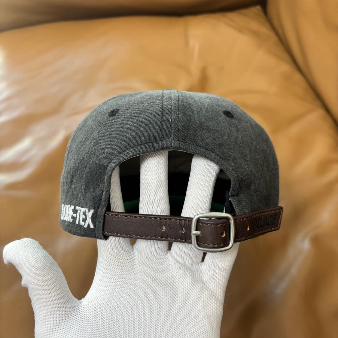 팔라스 6패널 볼캡 모자 고어텍스 피그먼트 블랙 상품이미지8