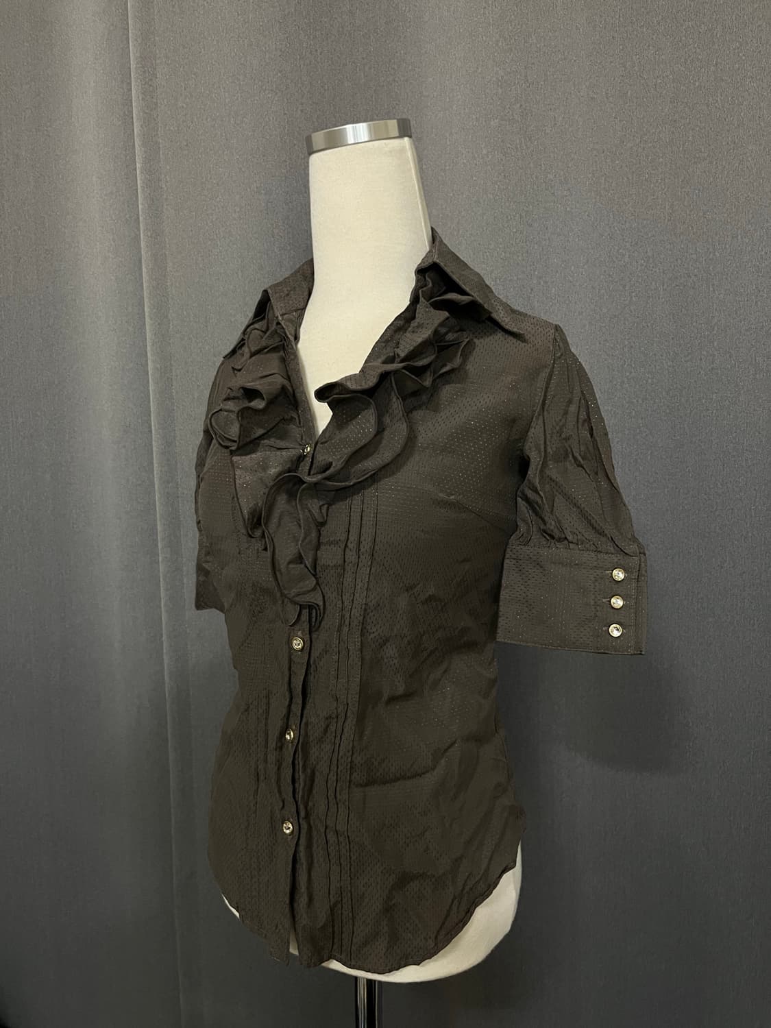 세실맥비 프릴반팔 블라우스 상품이미지1