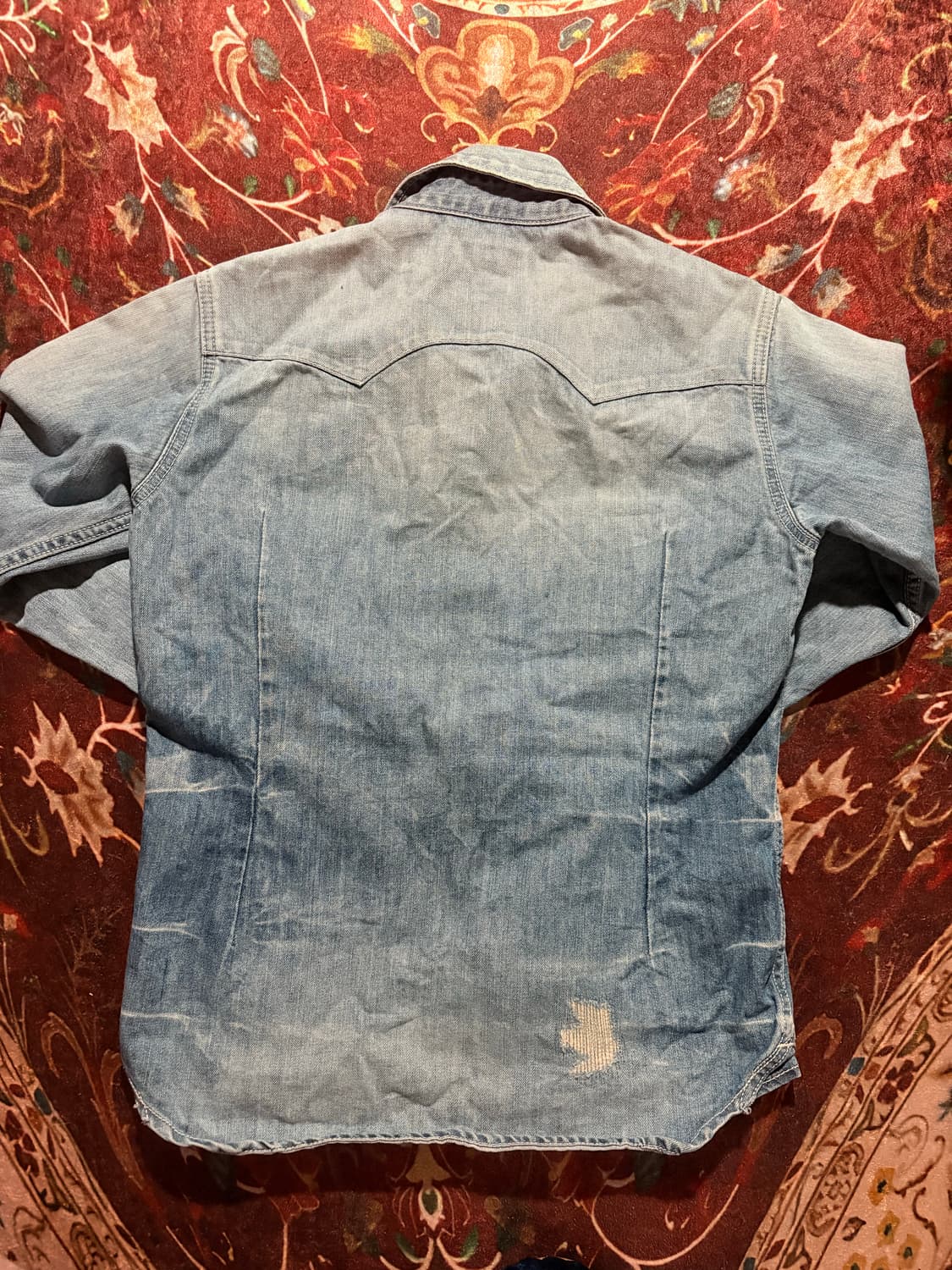 VANQUISH Western Denim Shirt 상품이미지5