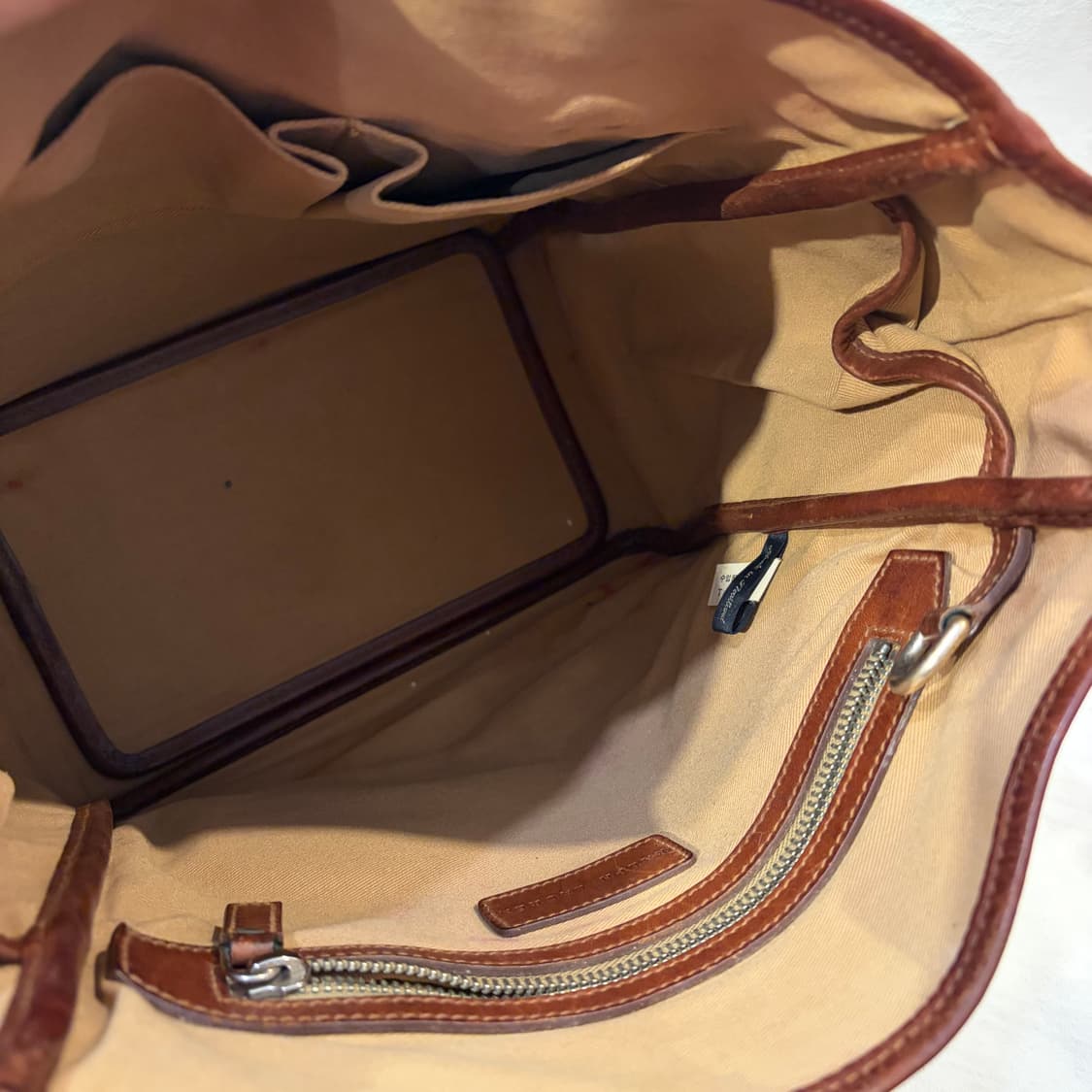 폴로 랄프로렌 타탄 체크 숄더백 가방 상품이미지3