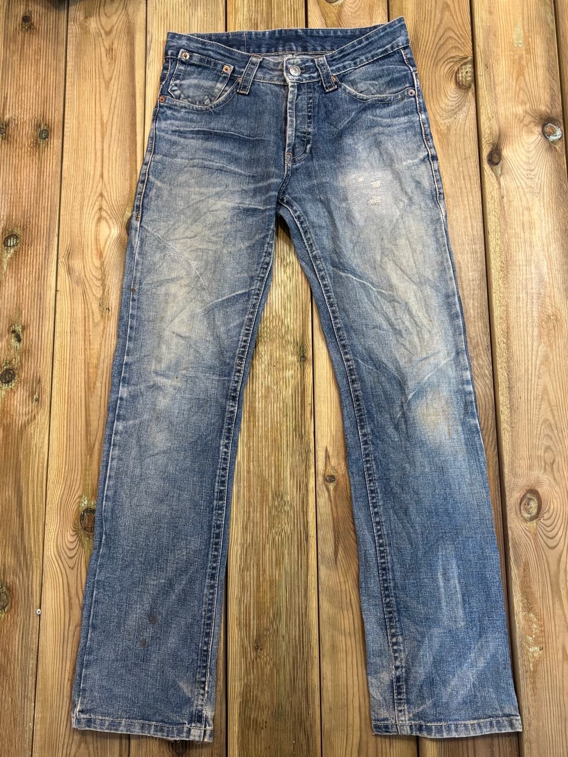 Levi’s 901 빈티지 데님 팬츠 헤비 페이딩 워시 상품이미지6