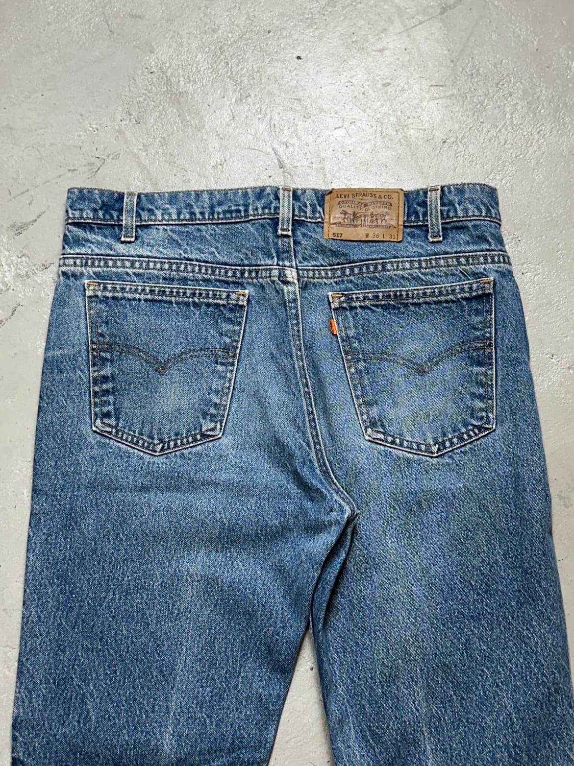 90's USA Made 리바이스 517 부츠컷 데님 상품이미지6