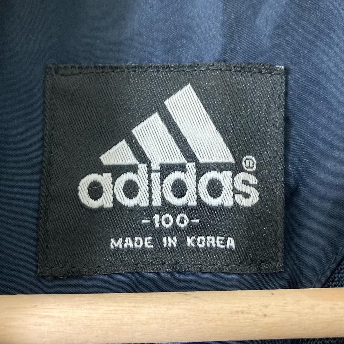 아디다스 네이비 화이트라인 윈드브레이커 상품이미지4