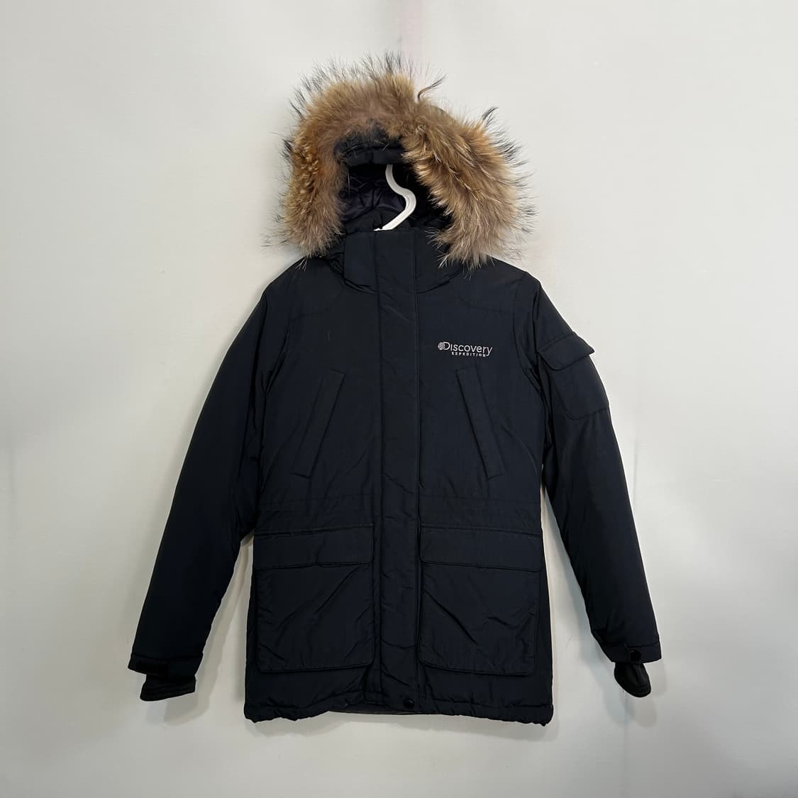 디스커버리 여성 오리털 패딩 90 블랙  상품이미지1