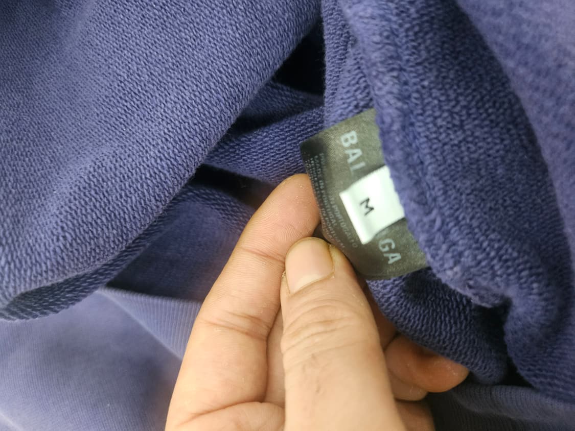 발렌시아가 웨이브로고 후드티 상품이미지3