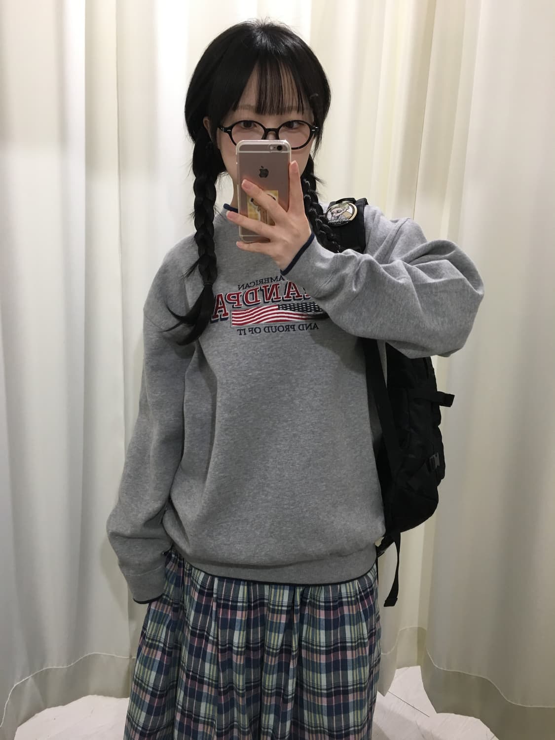 sunny cloude check skirt 상품이미지4