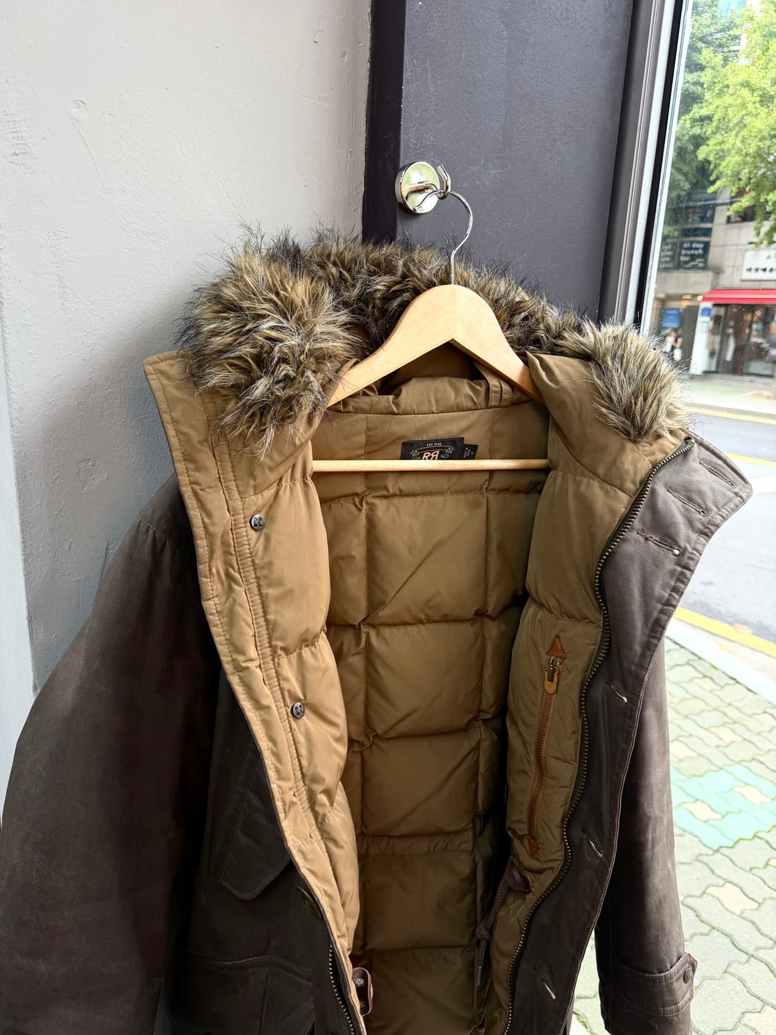 S/ 더블알엘 RRL 해비왁스 엔투비 패딩자켓 상품이미지6