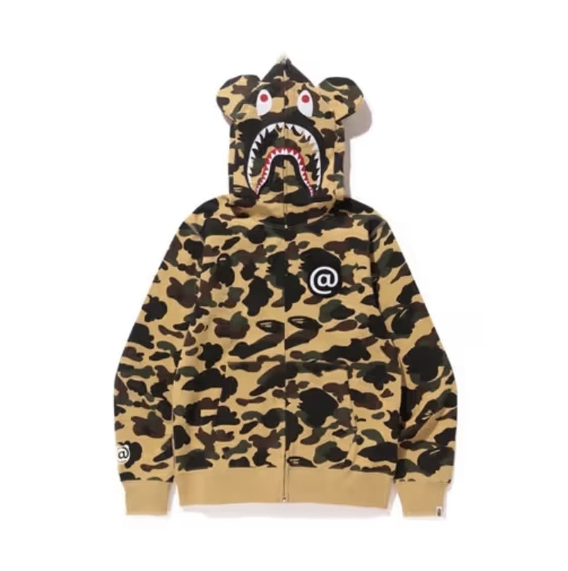 베이프x메디콤토이 황계 후드집업 XL #bape #베이프 #샤크 #베어 상품이미지1