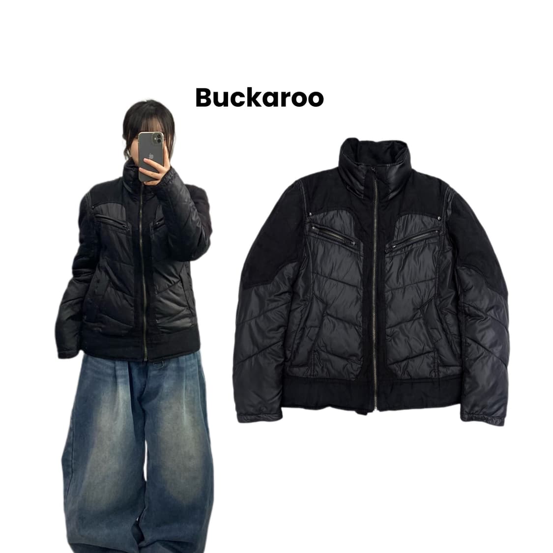 버커루 바이커 디젤맛 패딩 상품이미지1