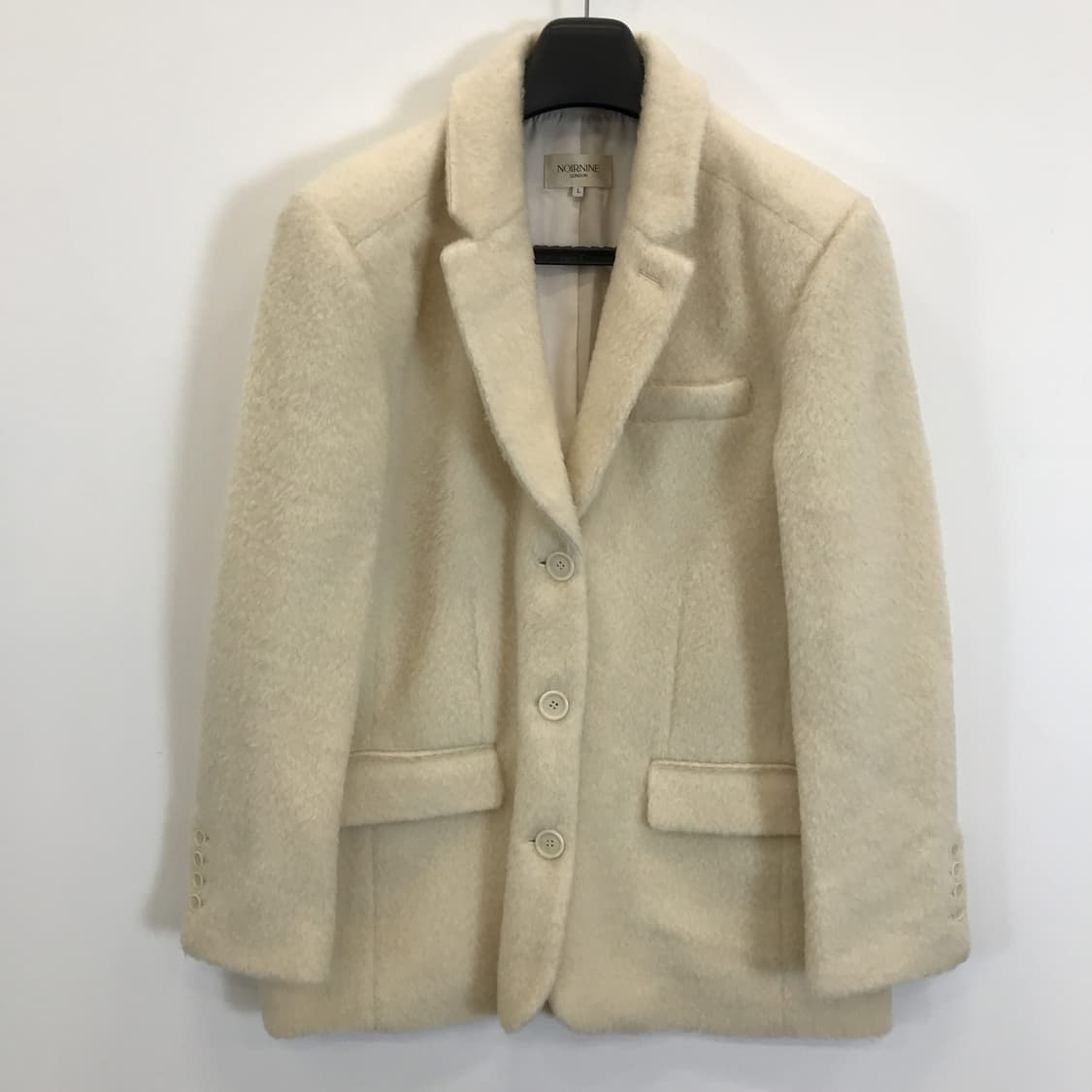 누아르나인 NOIRNINE 런던 울100프로 모직자켓 [여성L] 상품이미지1
