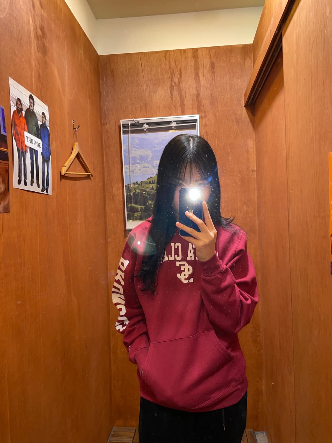 (S) Champion 챔피온 프린팅 후드티 상품이미지1