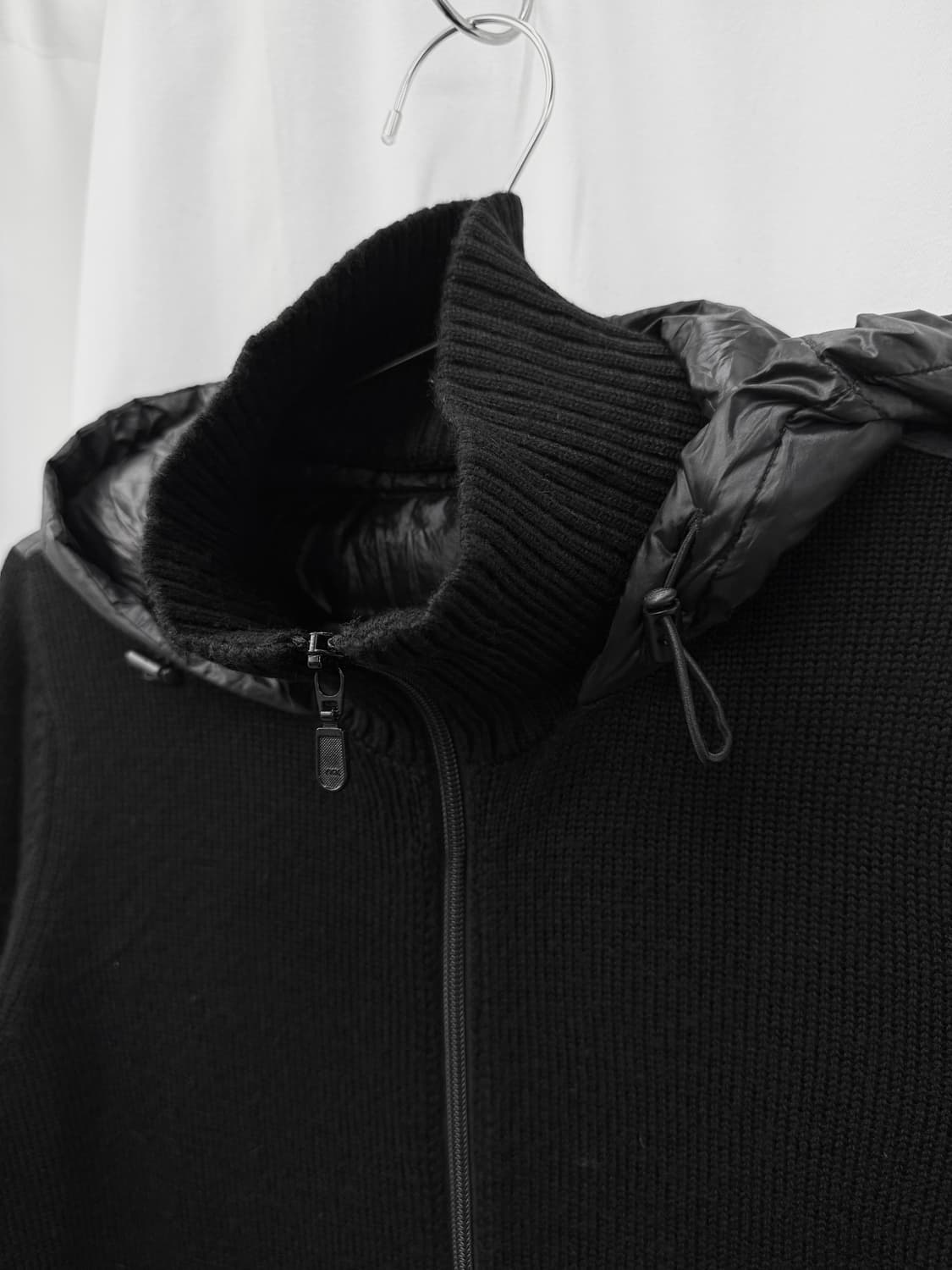 merveilleux vente 패디드 니트 후드 자켓 상품이미지2