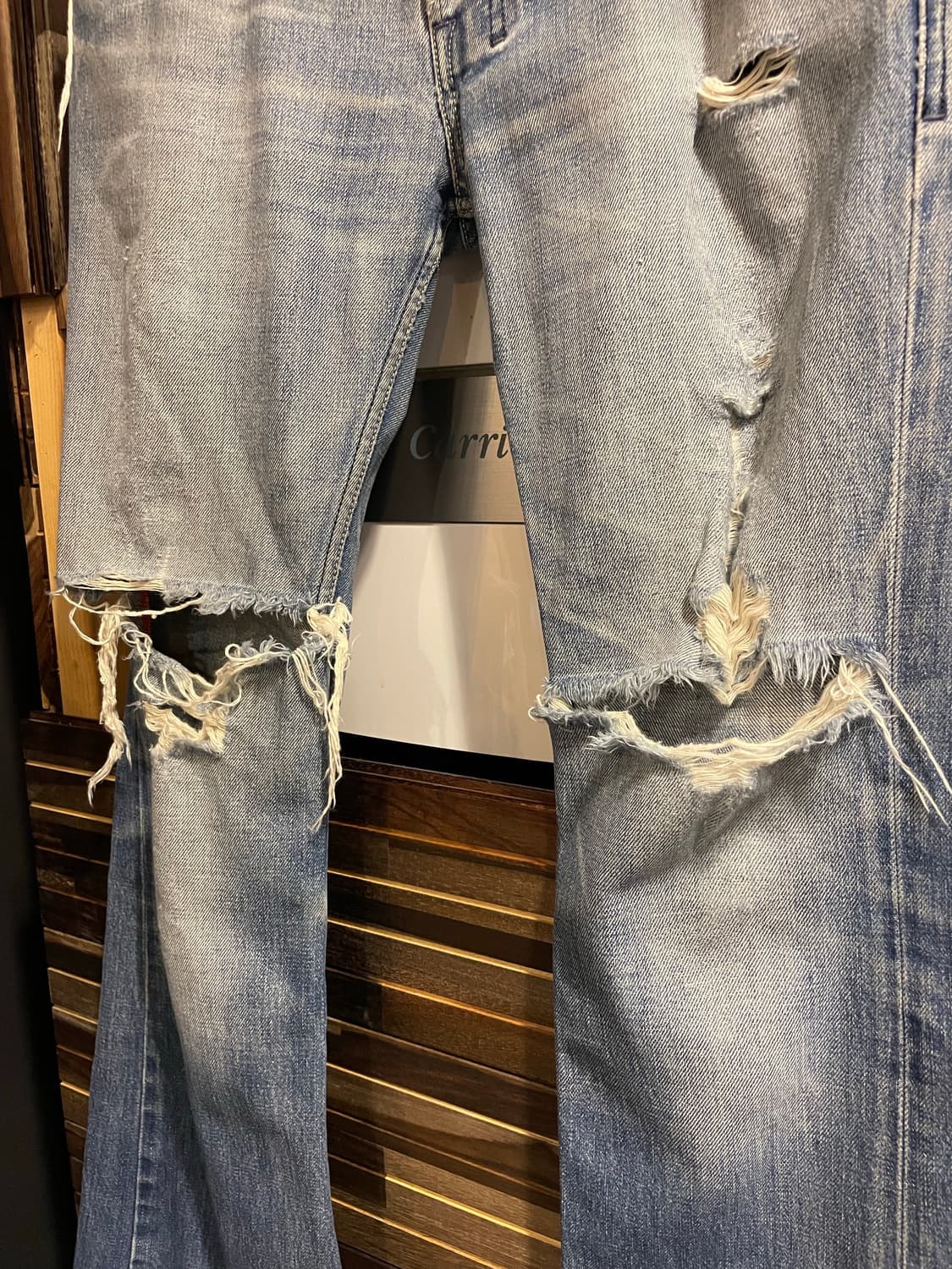 디젤 로우라이즈 부츠컷 데님팬츠 상품이미지10