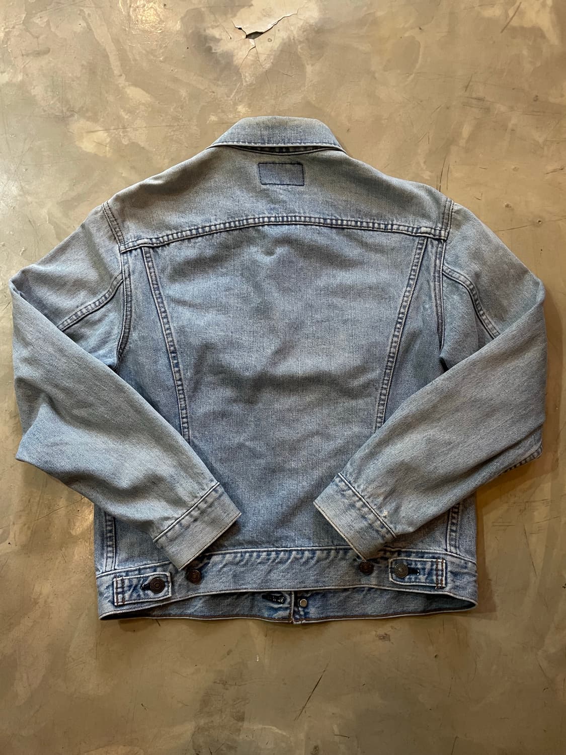 90년대 일본 제작 리바이스 70504 트러커 데님 자켓 상품이미지6