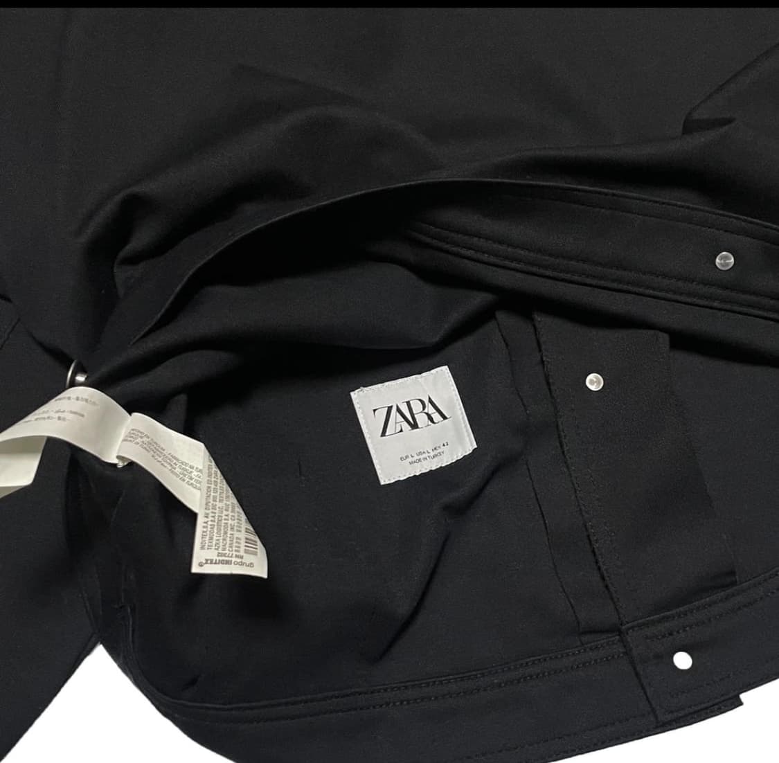 자라 폴리 트러커 자켓 상품이미지2