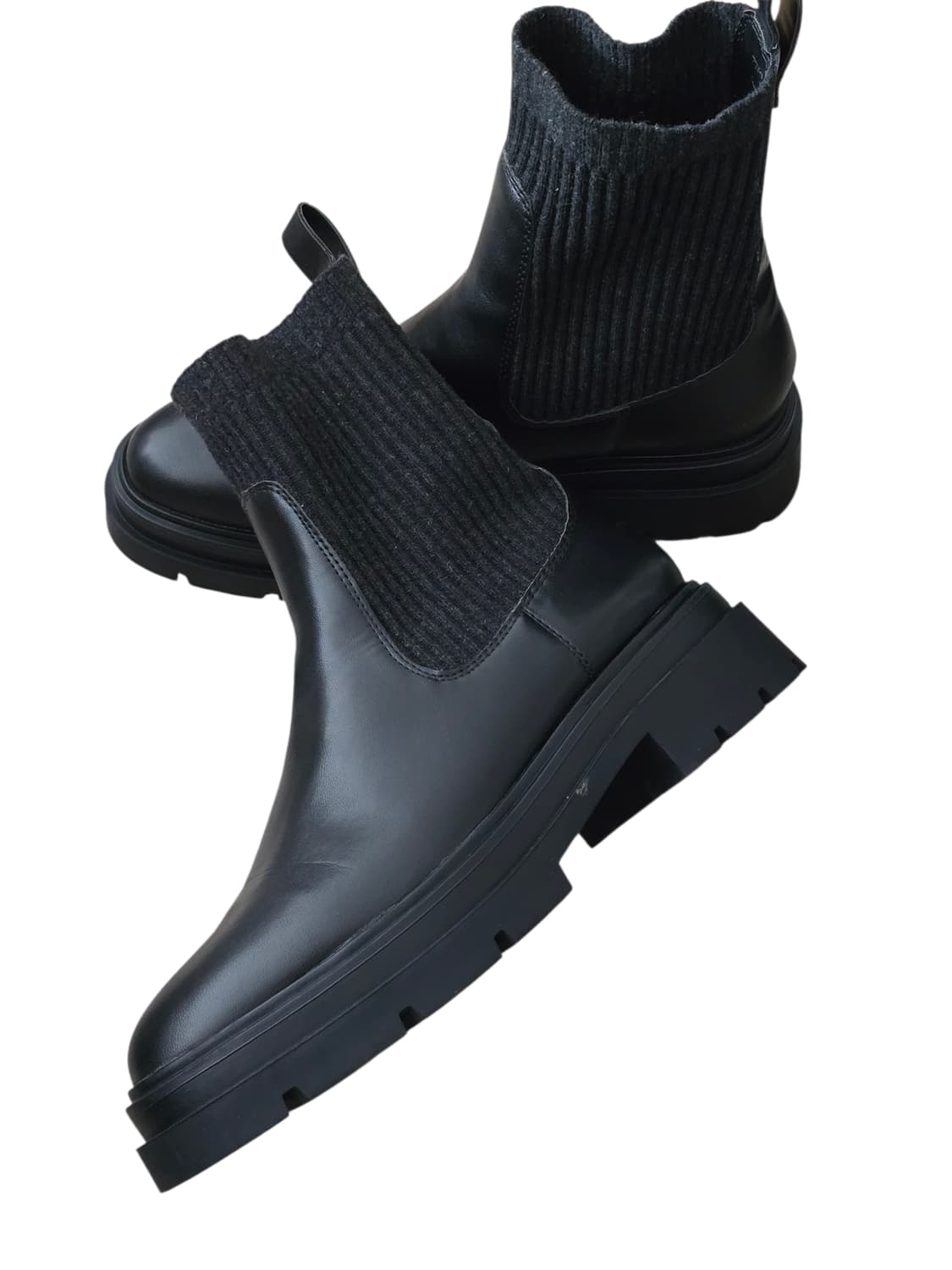 (240)자라 트랙솔 플랫 앵클 부츠 상품이미지3