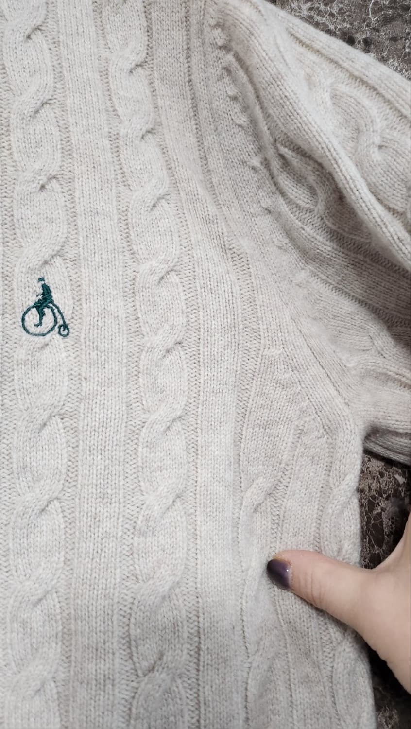 빈폴 케이블니트 100~105  상품이미지3