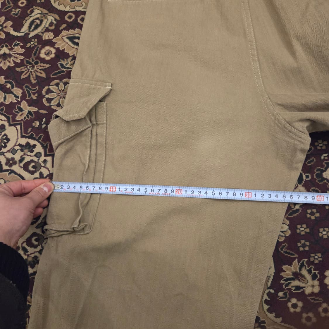 반츠 m-47팬츠 frnech army cargo pants xl사이즈 상품이미지8