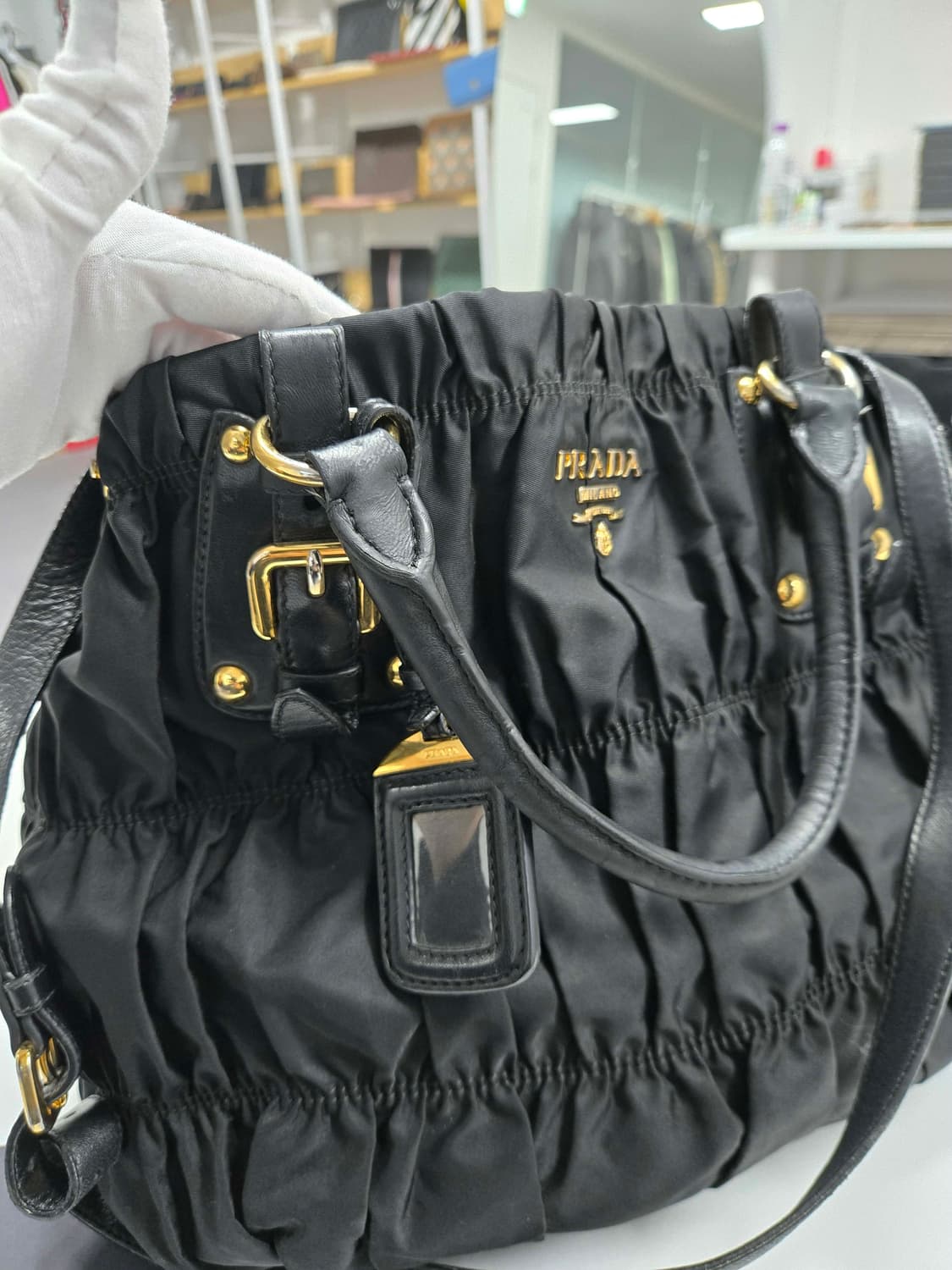 [A급컨디션]프라다 고프레백 상품이미지2