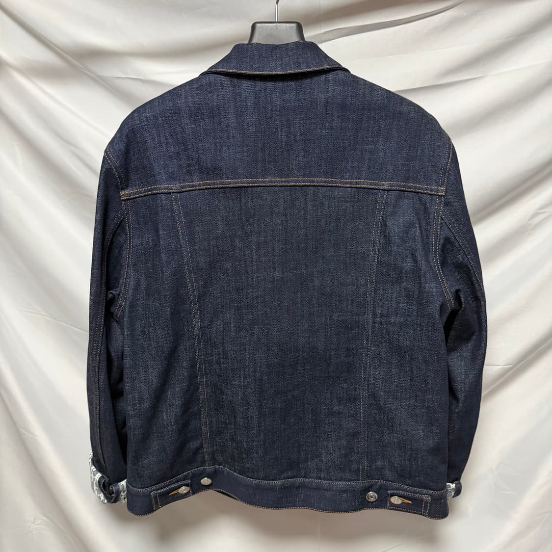 [S+급/52] 디올 오블리크 데님 트러커 청자켓 상품이미지5