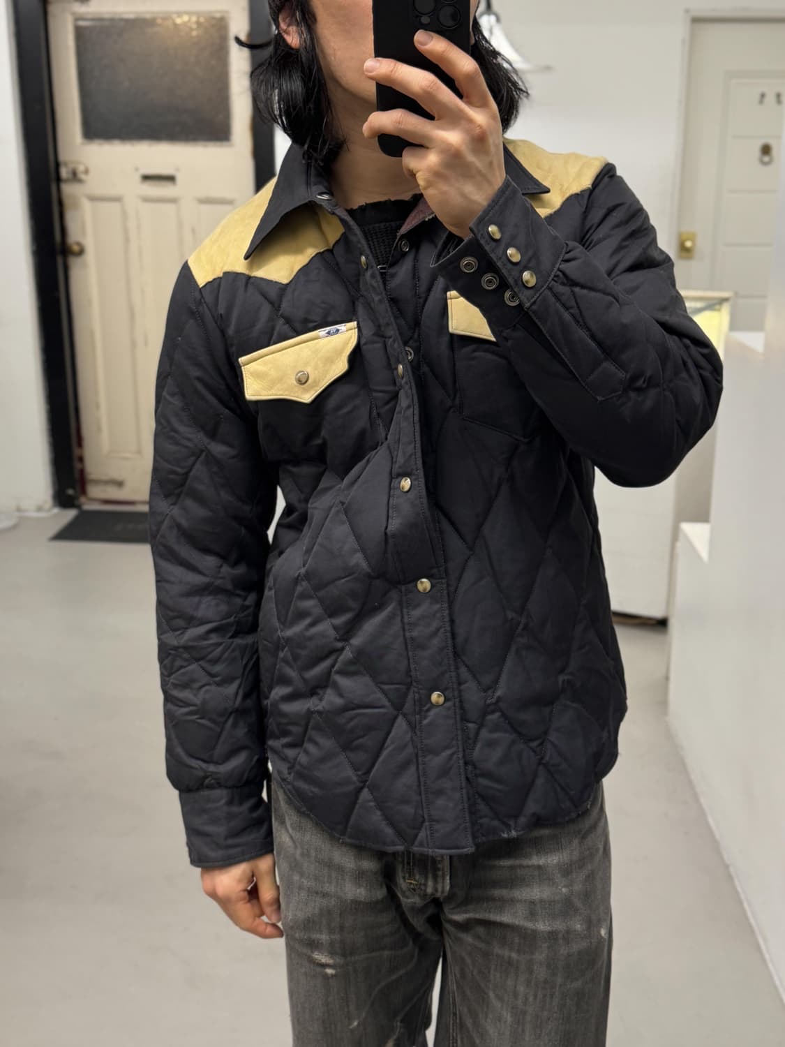 페로우즈 웨스턴 퀼팅 셔츠 상품이미지6