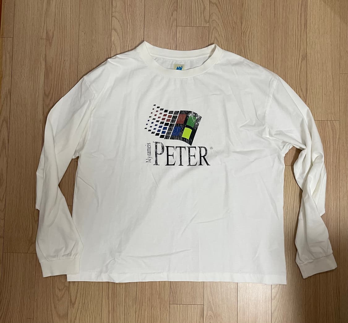 마이네임이즈피터 윈도우 롱슬리브 상품이미지2