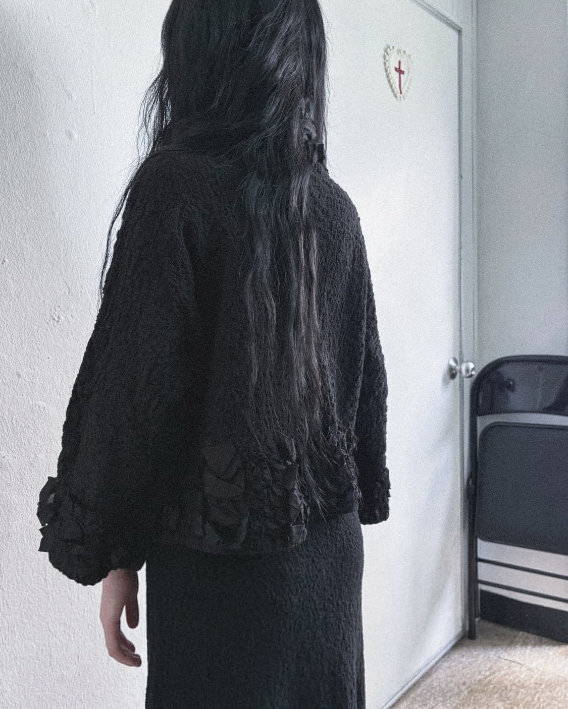 이세이미야케 me 콜리플라워 하이넥 플리츠 자켓 상품이미지4