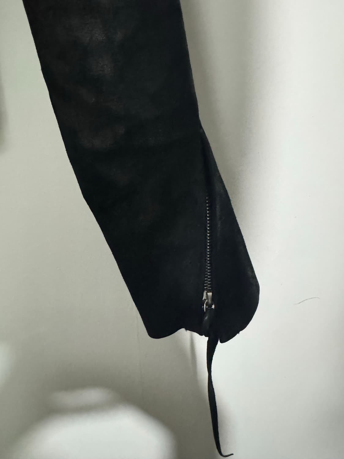 m.a+ Cross Seam Horse Leather Jacket 상품이미지3