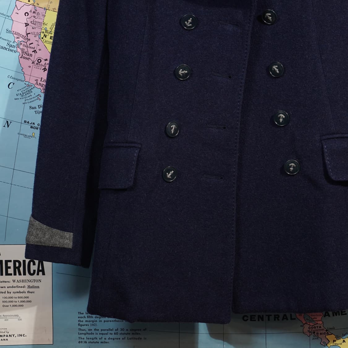 Mando Japan 앵커 스티치 더블 자켓 상품이미지6