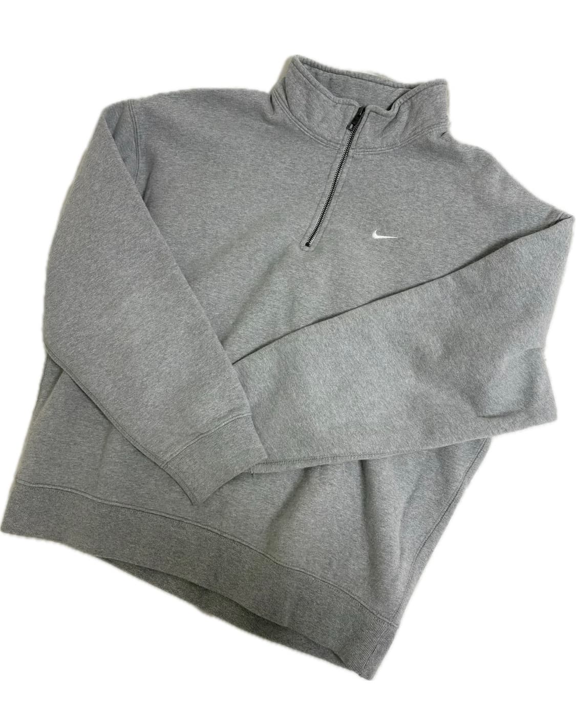 솔로 스우시 헤비 웨이트 쿼터 집 탑 상품이미지3