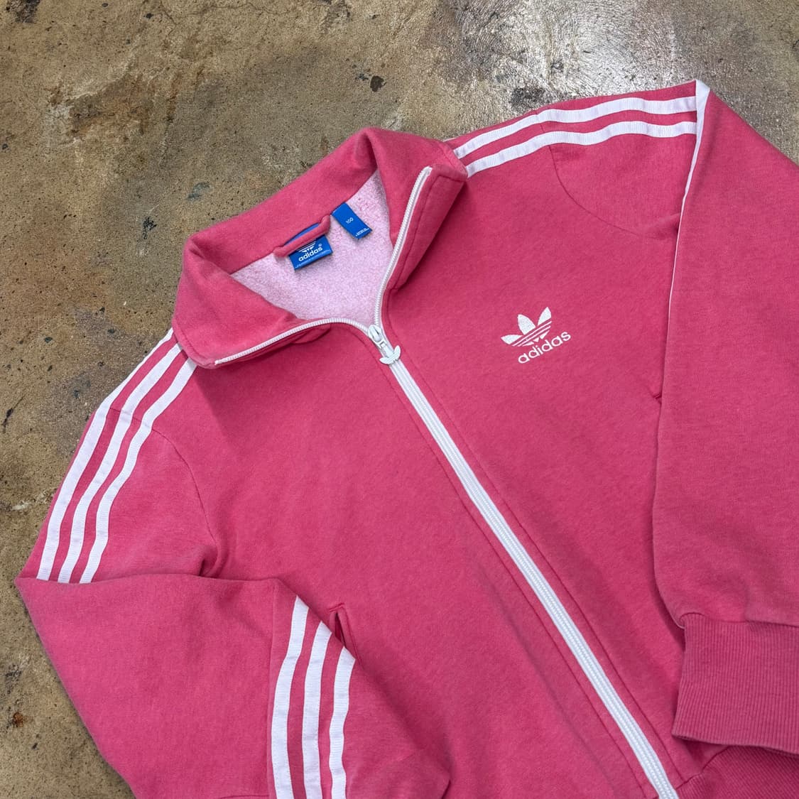 아디다스 핑크 파이어버드 져지 트랙탑 100 상품이미지1