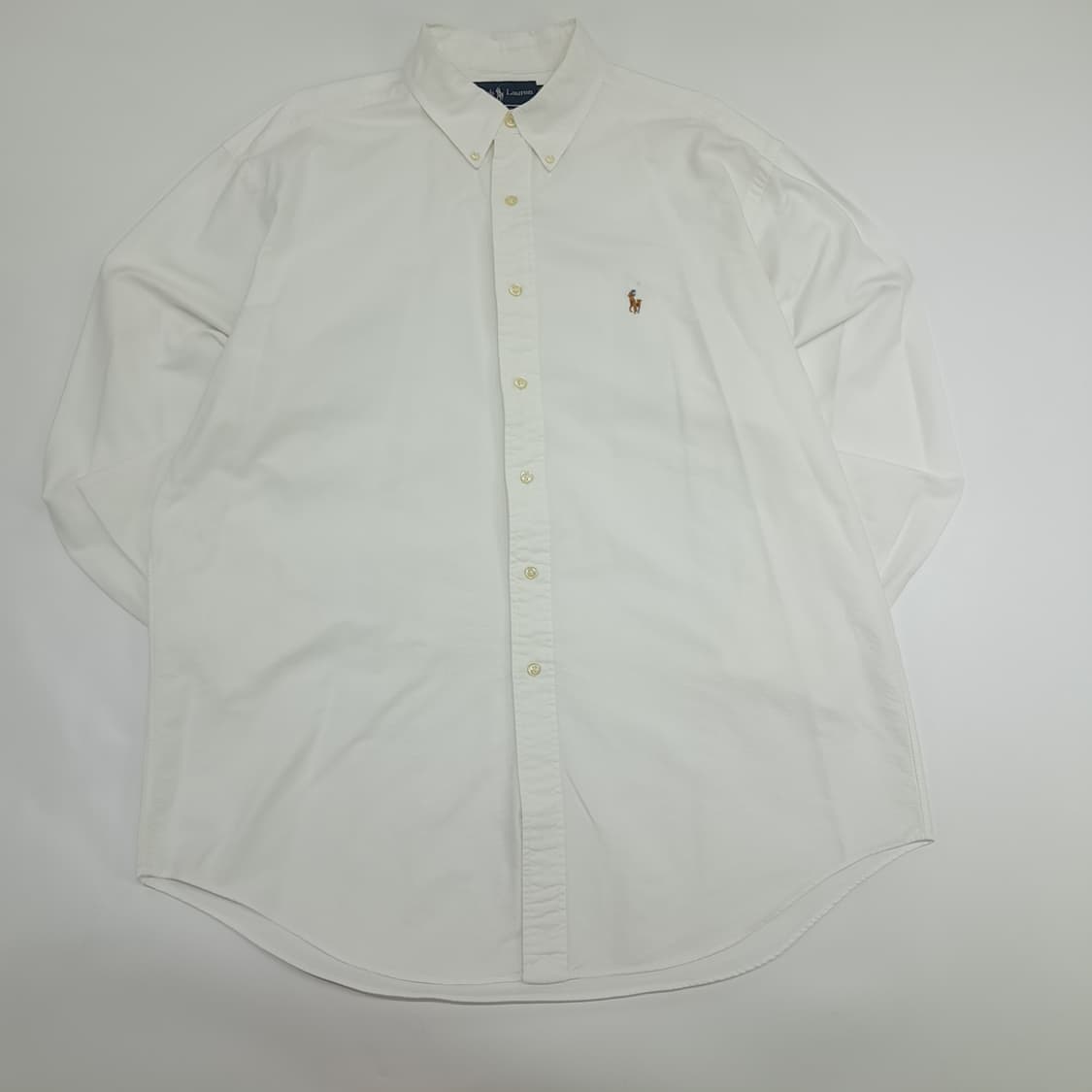 Co632 XL 폴로 랄프로렌 화이트 긴팔 셔츠 남방 상품이미지1