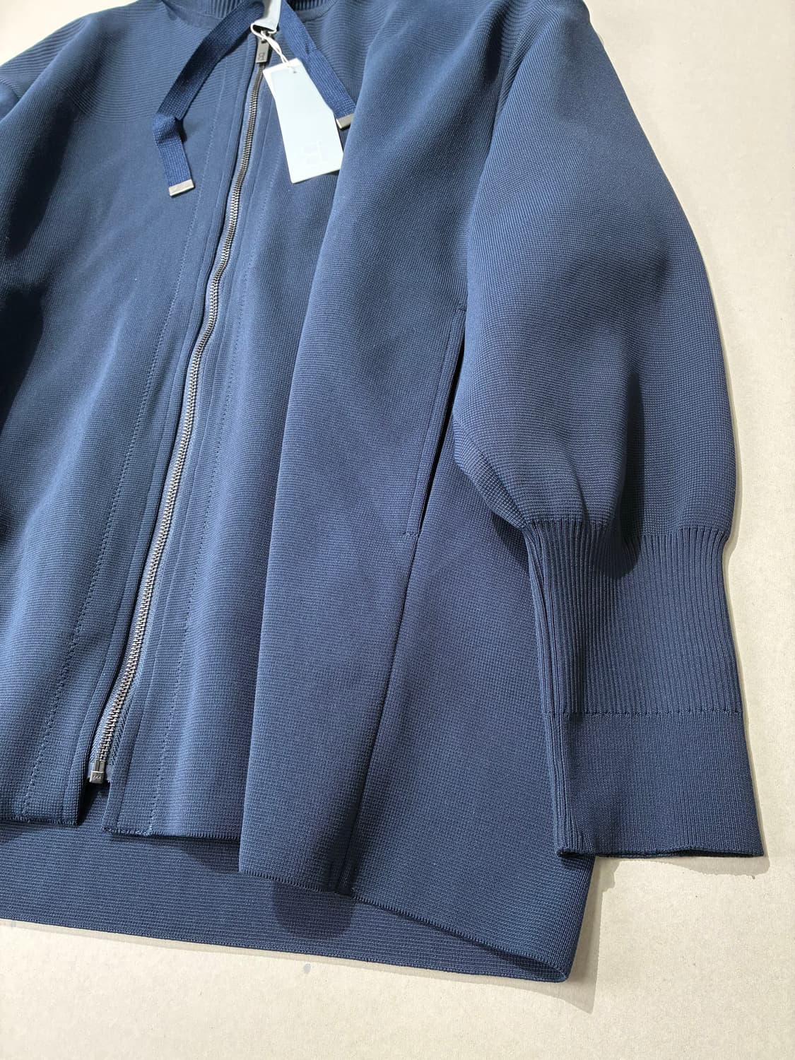 CFCL 밀란 립 후드 자켓 네이비 5사이즈 상품이미지3