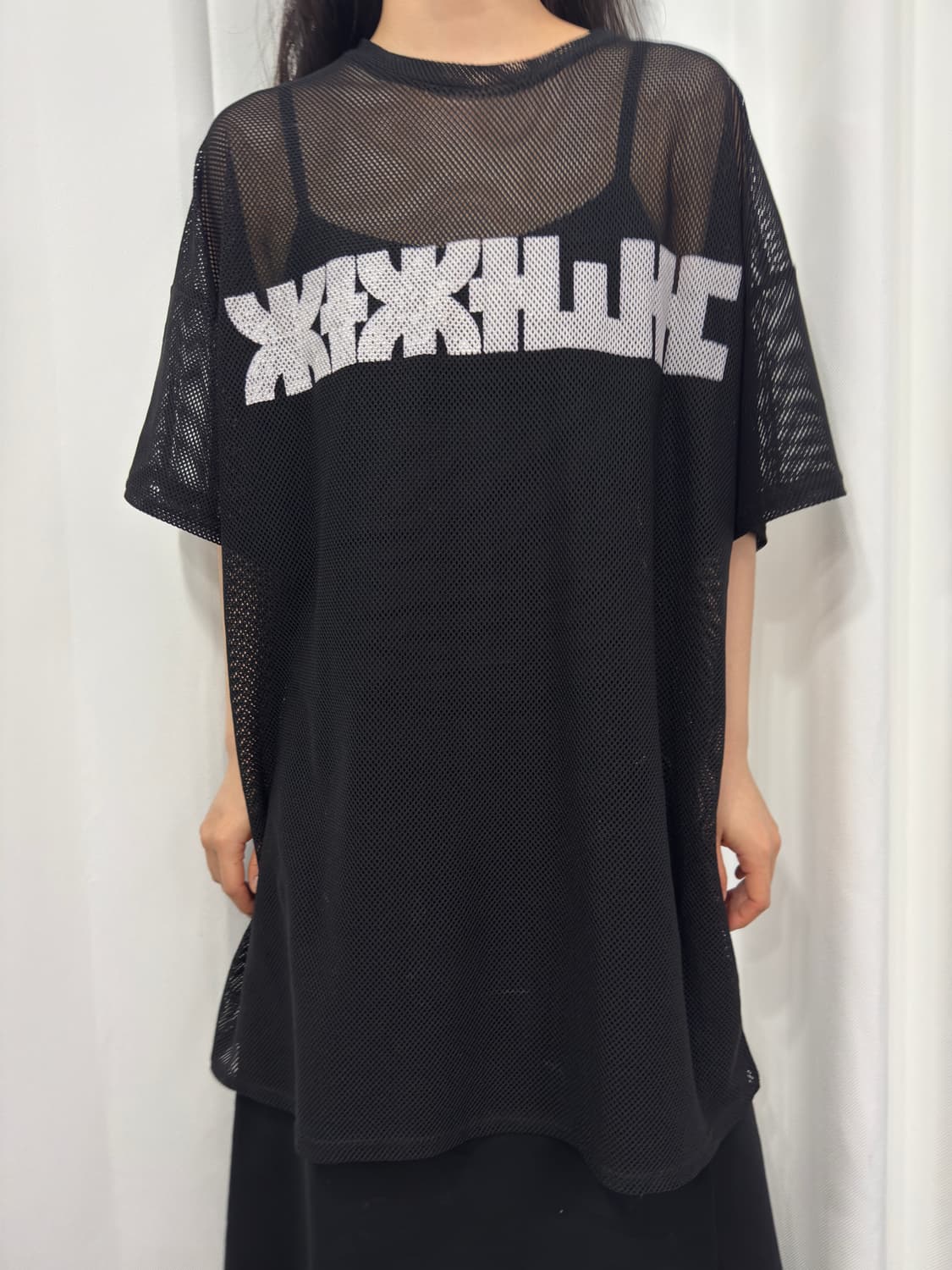 mesh design top 상품이미지1