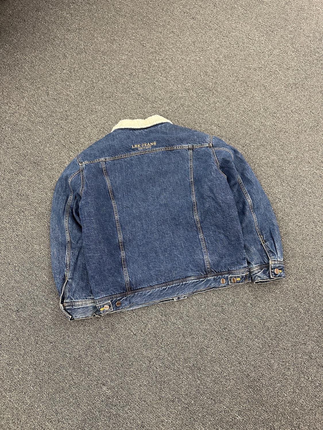 95) LEE 셰르파 트러커 크롭 데님자켓 상품이미지3