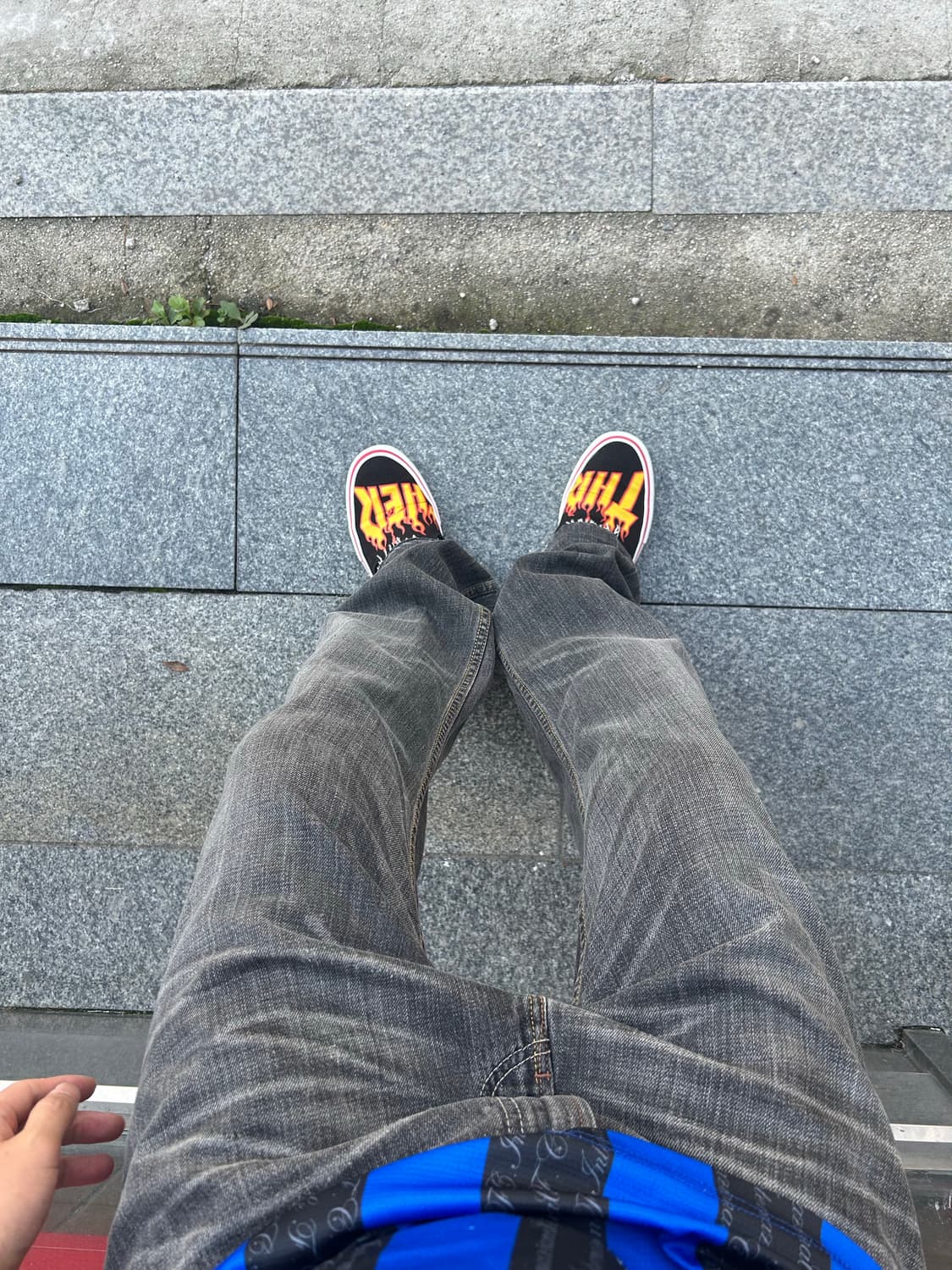 00‘s Levi’s 569 black 35in 상품이미지8