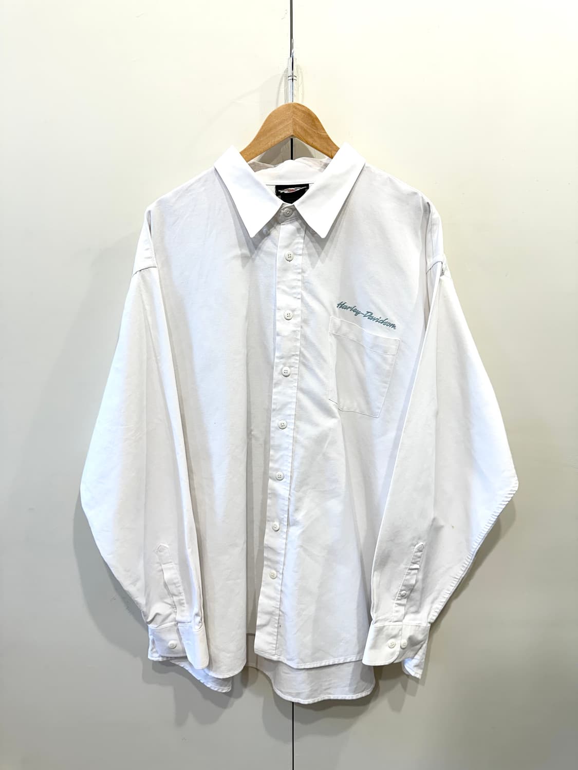 할리데이비슨 화이트 셔츠 상품이미지1