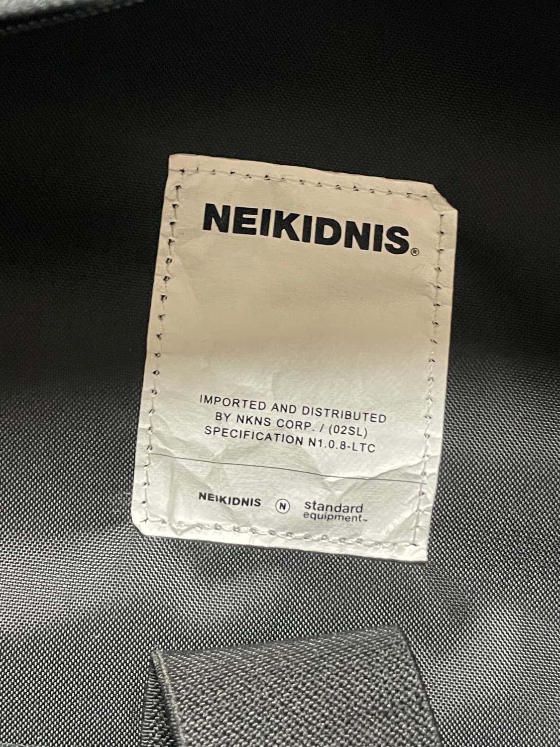 네이키드니스 백팩 블랙 상품이미지5