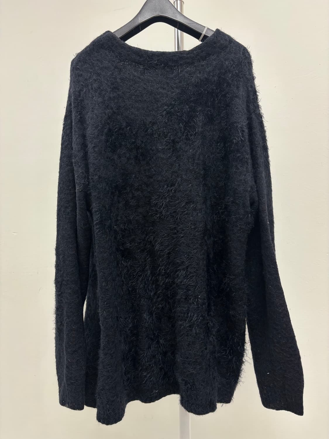 빈티지 블랙 퍼 가디건 상품이미지8