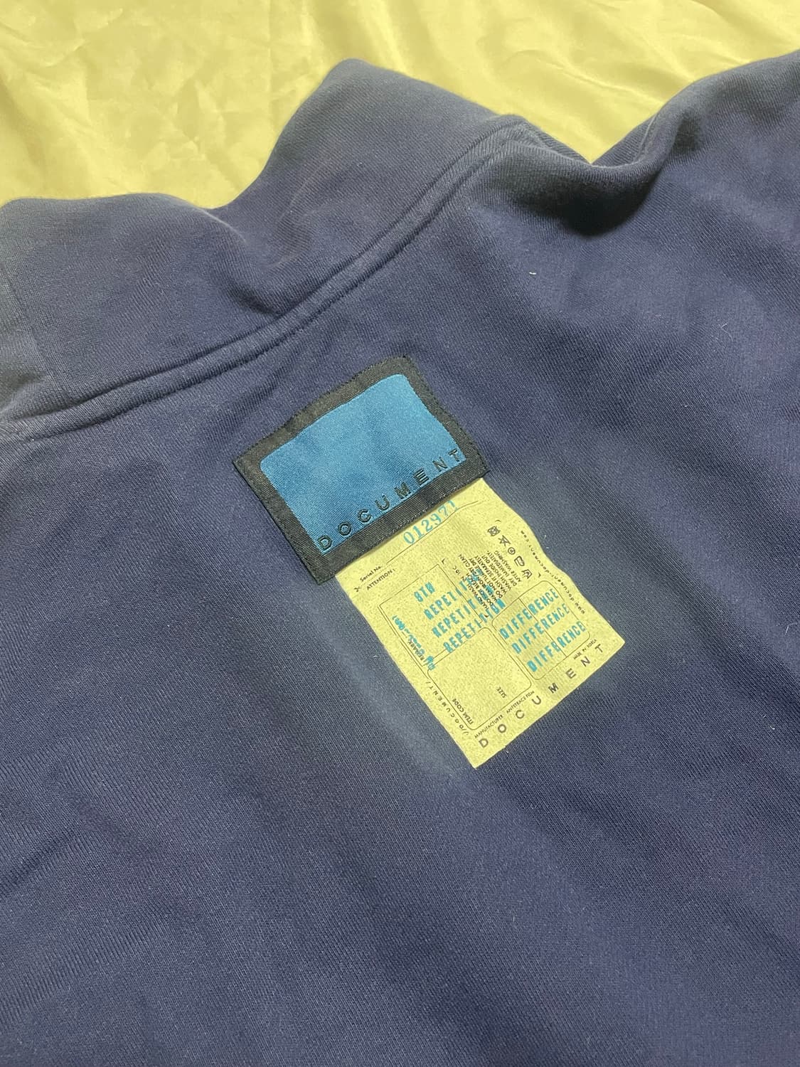 도큐먼트 크리스마스 터틀넥 블루 상품이미지4