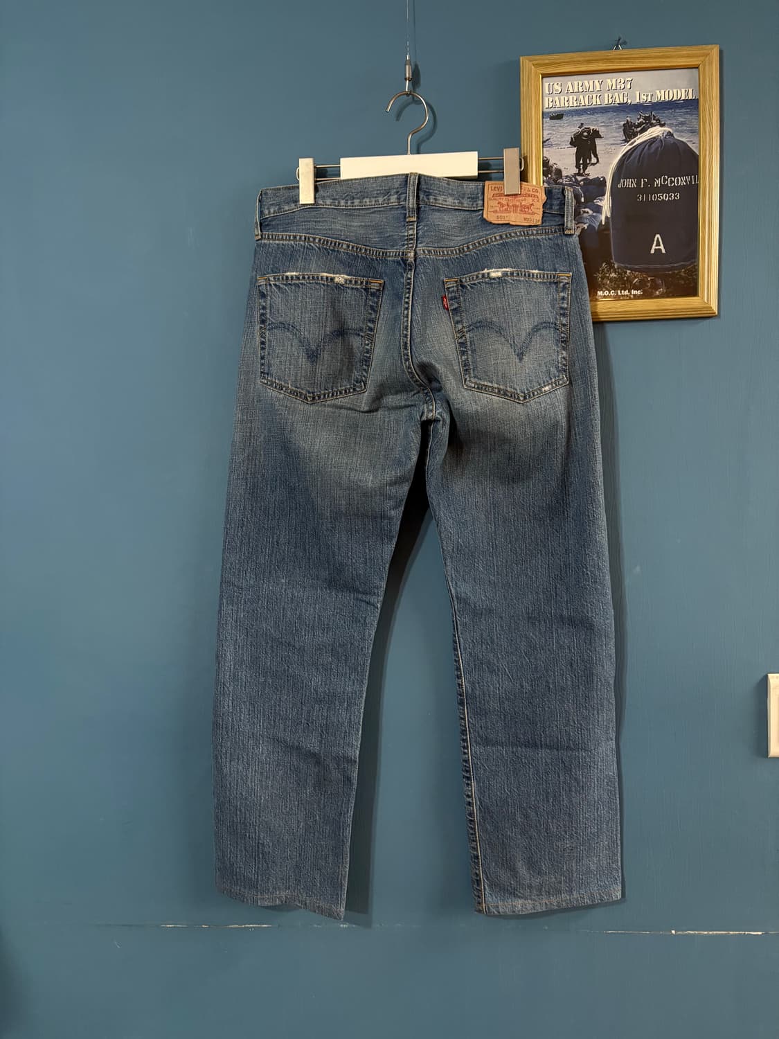 00‘s Levis 501 denim pant. 상품이미지10