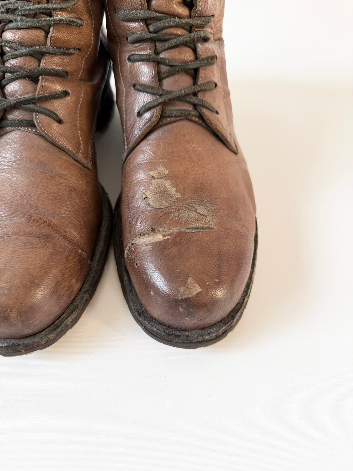 미하라 야스히로 사슴가죽 워커 부츠 상품이미지7