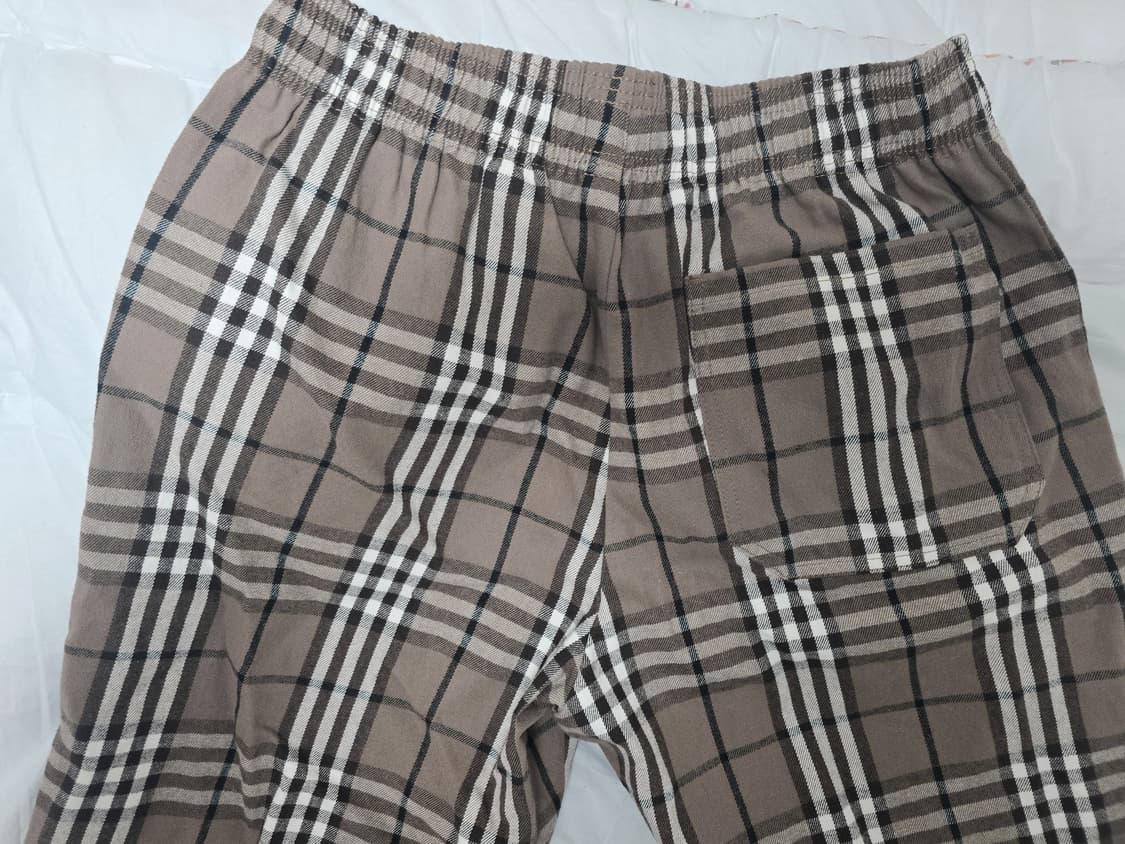 GU 밴딩 빈티지체크 팬츠 XL  상품이미지3