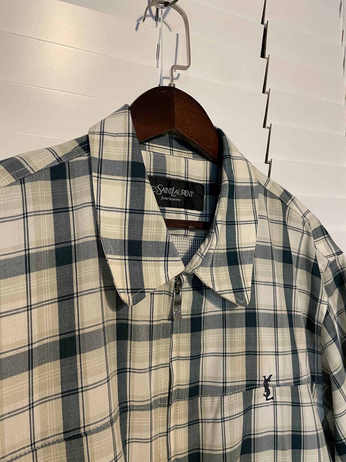 입생로랑 뿌르옴므 체크 자켓 상품이미지6