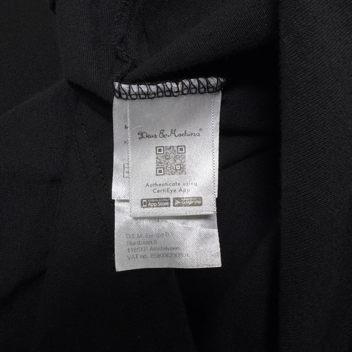 데우스 x CHS DAY 블랙 M 상품이미지4